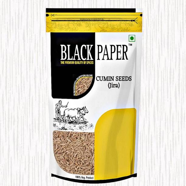 black paper CUMIN SEEDS 250g Cumin Seeds, Whole (sabut Jeera) (250 g)