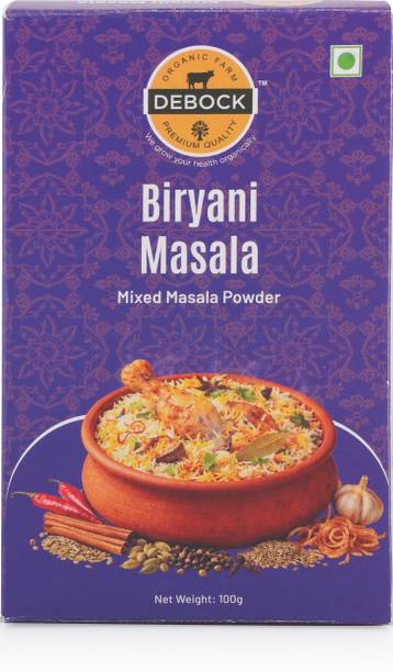 Debock Organic Farm Biryani Masala Mix Powder | Spice Blend for Veg & Non-Veg Biryani | Rich Aroma