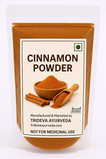TRIDEVA AYURVEDA Cinnamon Powder | Dalchini Powder For Weight Loss