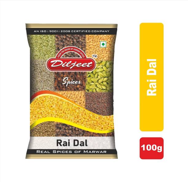दिलजीत स्पाइसेज़ rai dal/mustard kernals_100gm