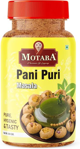 MOTABA Tasty Pani Puri Masala Powder, Chatpata Golgappa Masala, Tangy Spice Mix