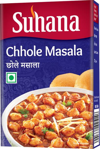 SUHANA Chhole Masala 50g Box - Pack of 6