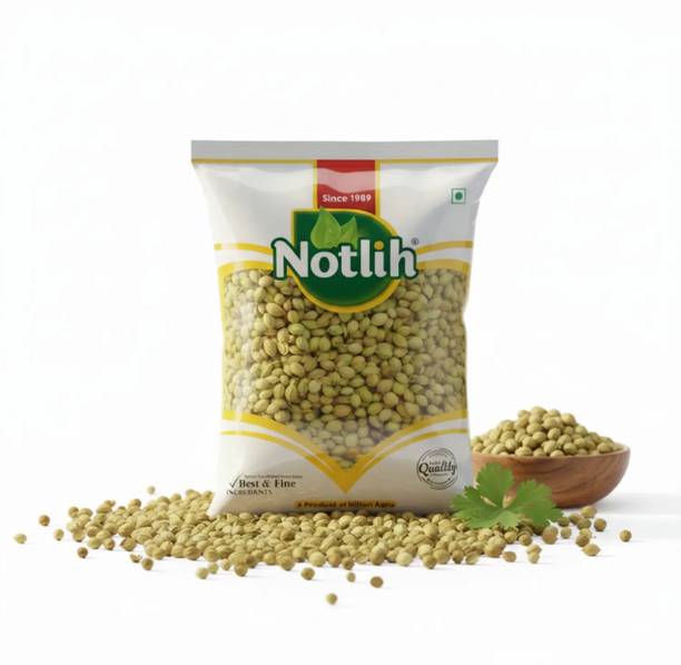 Notlih Coriander Seeds Whole. Dhaniya Seeds | Sabut Dhania Hara Dhana Whole|