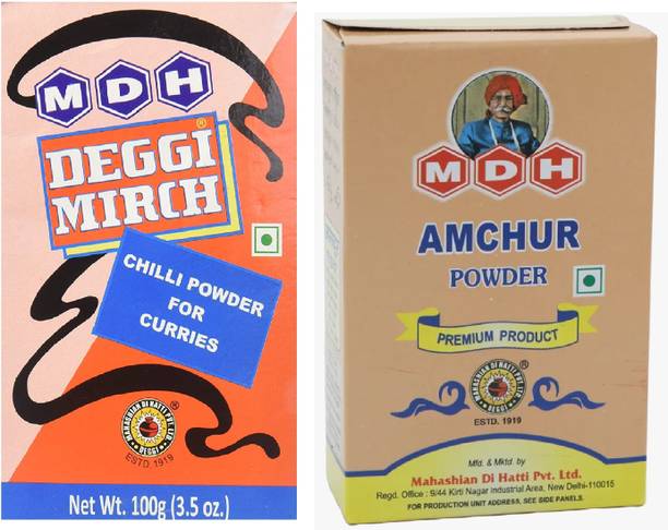 MDH Deggi Chilli & Amchur Powder combo