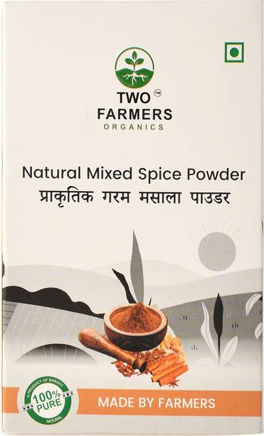 TWO FARMERS ORGANICS Garam Masala Mix - 100 Gram (Pack of 4)