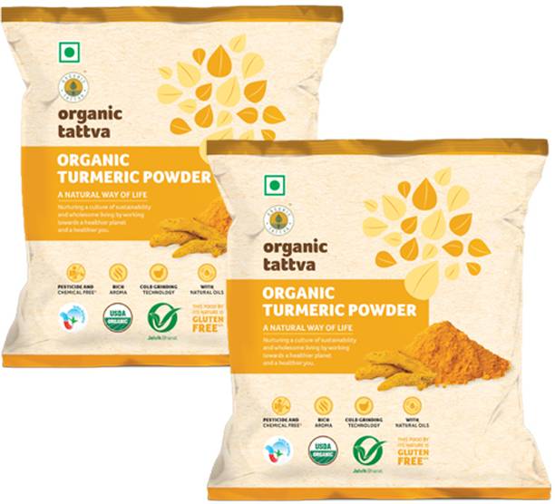 Organic Tattva Organic Turmeric Powder 100g Each