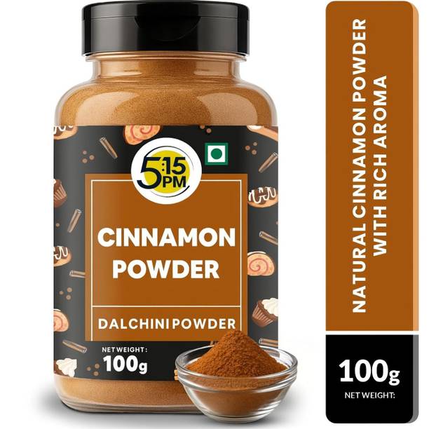 5:15PM 100% Natural Cinnamon Powder | Pure Dalchini Powder | No Added Sugar & Colors
