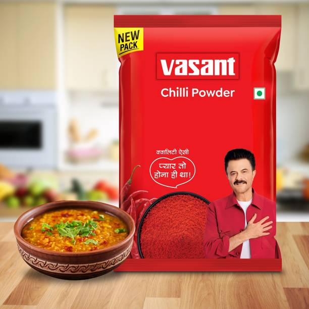 VASANT Chilli Powder Masala, Pure & No Added Colours, Flavours or Chemicals