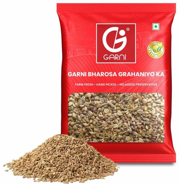 GARNI Ajwain 100g | Carom Seeds | Whole | for Cooking, Seasoning & Tadka