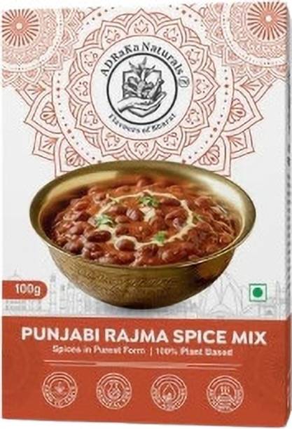 ADRaKa NATURALS Punjabi Rajma Spice Mix | 100% Plant Based Authentic Rajma Masala