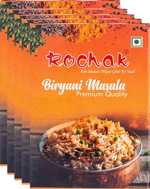 Rochak Natural & Organic Biryani Masala Powder 50g Each(Pack of 5)