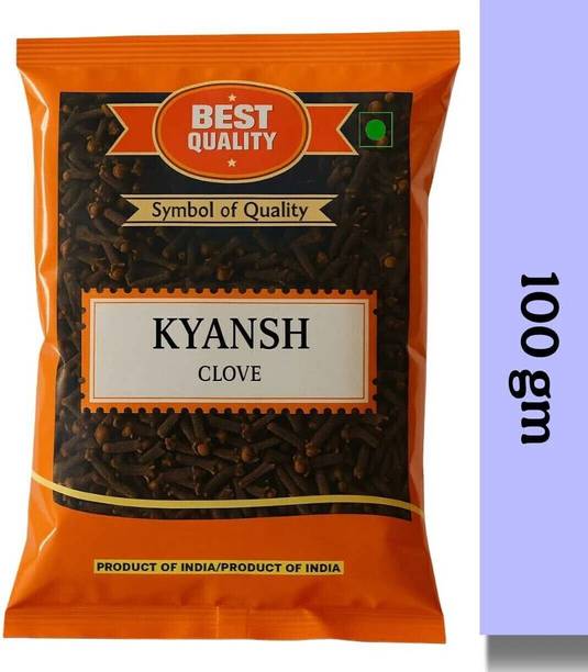 Kyansh Natural Premium Whole Cloves (Laung) For Indian Cooking