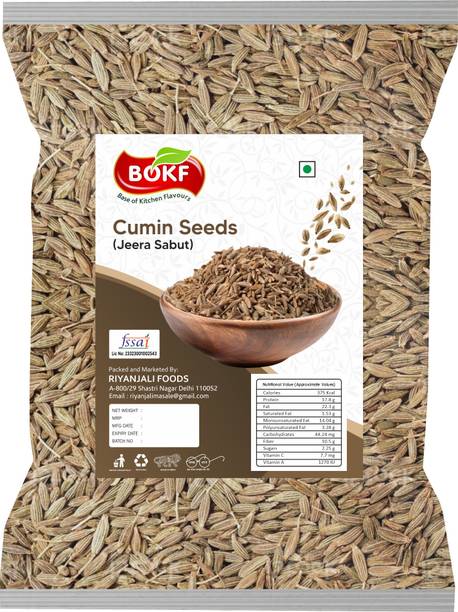 BOKF Premium Quality Cumin Seeds ( Jeera ) Pack of