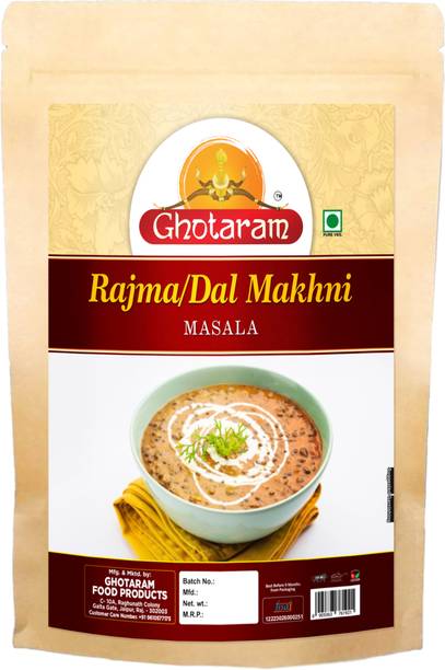 GHOTARAM Ludhiana Special Maharana's Creamy Rajma Dal Makhani Makhni Masala-240Gx1Pk