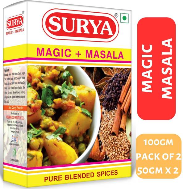 Surya 100g Magic Masala (Pack of 2; 50g Each)
