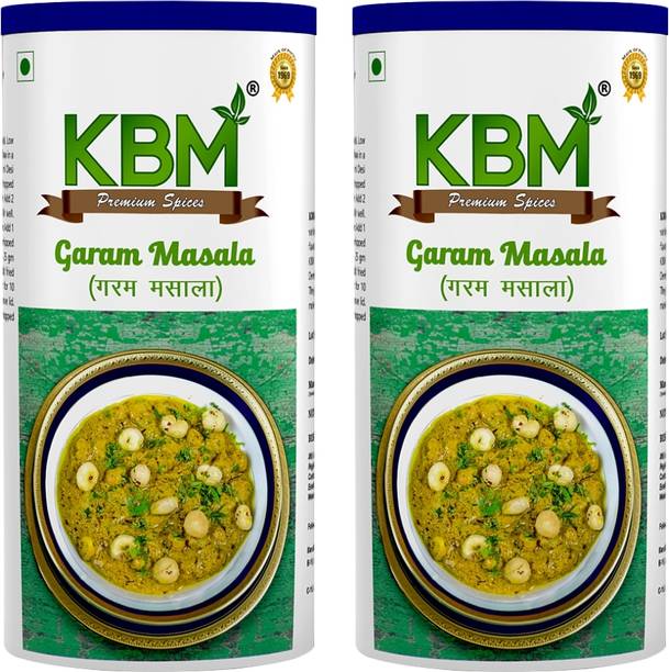 KBM Premium Spices Garam Masala 100 GMS - Pack of 2(200 GMS)