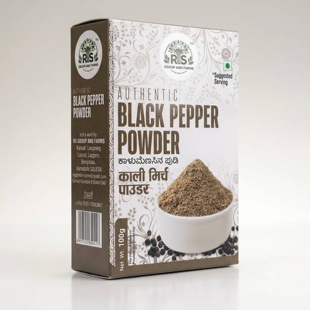 RS GROUP AND FARMS BLACK PEPPER POWDER