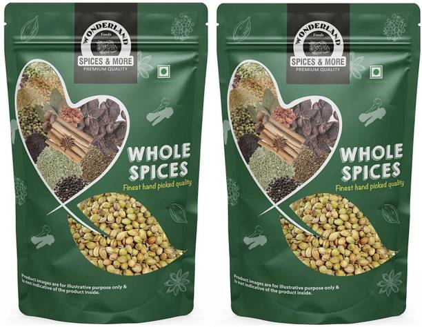 WONDERLAND Foods Whole Coriander Seeds (Sabut Dhaniya)