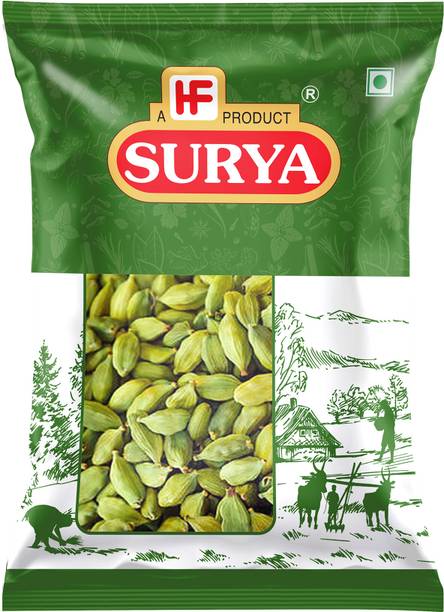 Surya 50gm Premium Green Cardamom |Hari Elaichi |Elakulu