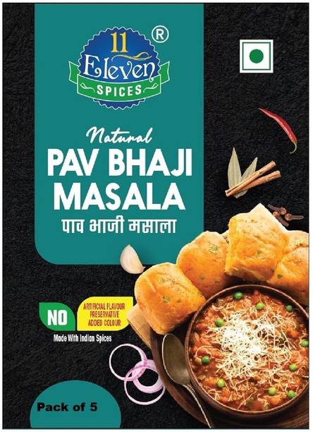 11 ELEVEN SPICES Pav Bhaji Masala | Authentic Indian Street Food Spice Mix |Rich, Aromatic Flavor