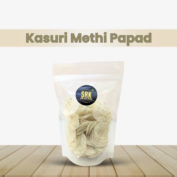 SRK Shree Radha Krishna Kasuri Methi Papad