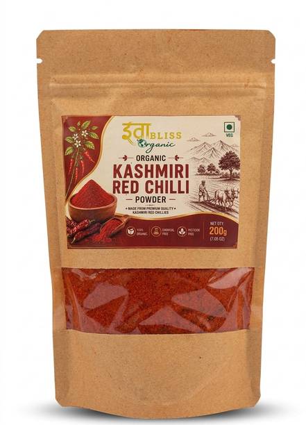 evabliss Organic Kashmiri Red Chilli Powder Premium Grade