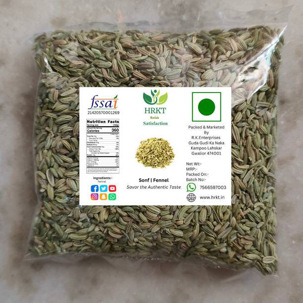 HRKT Premium Whole Sonf (Fennel Seeds) Spice