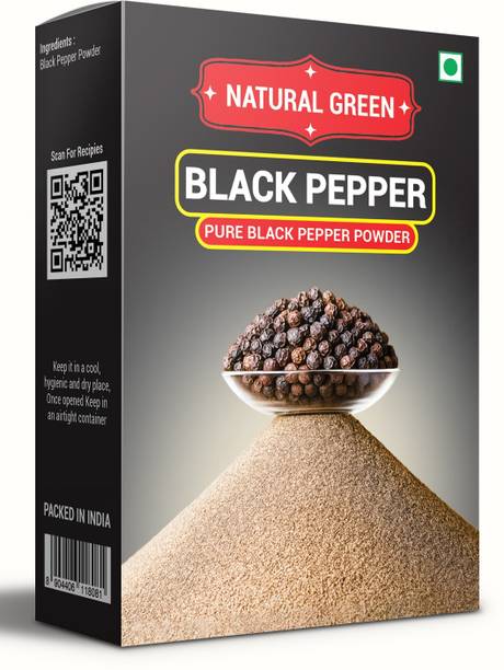 NATURAL GREEN Pure Black Pepper Powder