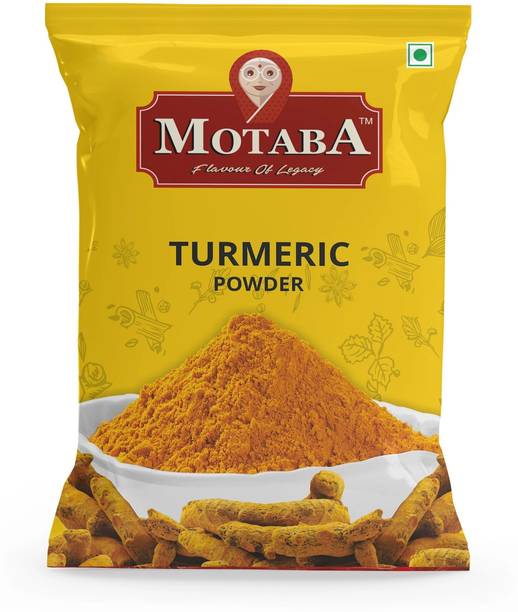 MOTABA Turmeric Powder Pouch, Pure Haldi Powder with No Artificial Colors & Flavours