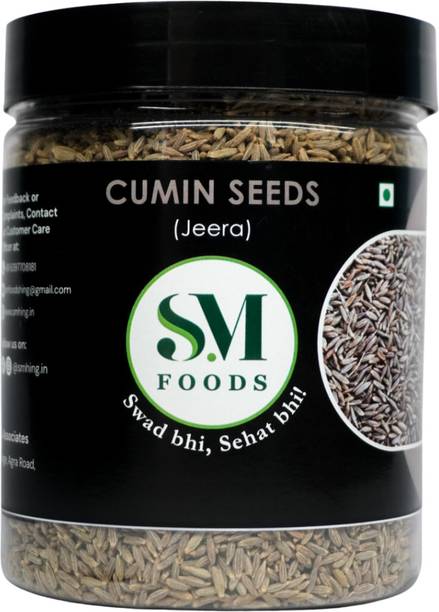 SM FOODS Premium Cumin Seeds Bold & Aromatic Jeera for Cooking Whole Seeds