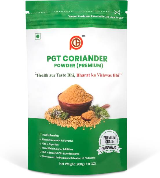 pgt Premium Coriander Powder | Pure Dhaniya Powder | Aromatic Fresh Masala