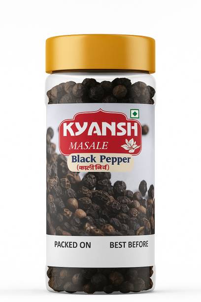 Kyansh Black Pepper- Kali Mich| Grade - Bold Size (100 g)