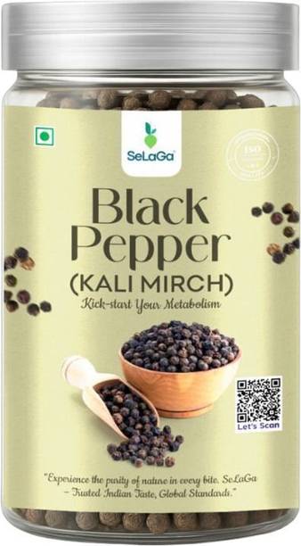 Selaga Premium Black Pepper | Bold, Aromatic & Naturally Sun-Dried Peppercorns