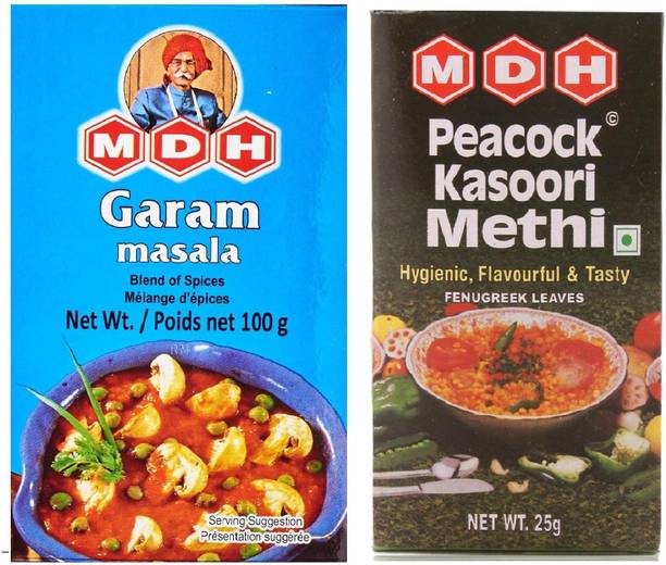 MDH Garam masala (100Gm) & kasoori Methi (25Gm)