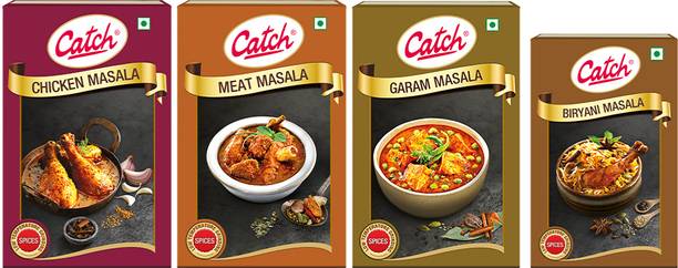 Catch Meat, Chicken, Garam, Biryani Masala Combo