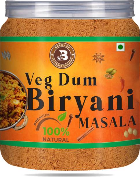 Brew Lab Authentic Vegetable Dum Biryani Masala | Delicious , Aromatic & Flavorful