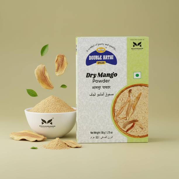 Double Hathi Dry Mango Powder, Amchur Powder for Cooking Taste Enhancer Seasoning or Cooking