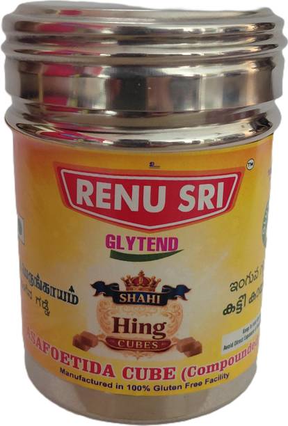Renusri Glytend SHAHI EXCELLENT AROMA ASAFOETIDA CUBES_Gluten Free |SPICE to flavour dal,sambar