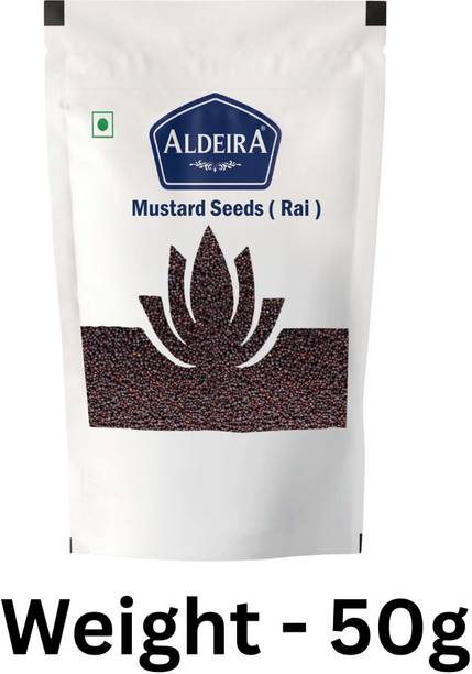 Aldeira Whole Mustard Seeds (Rai) Sarso | No Artificial Colors or Preservatives