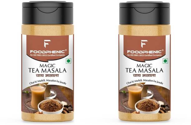 FOODPHENIC Magic Tea Masala Magic (2 Packs of 80g Each)