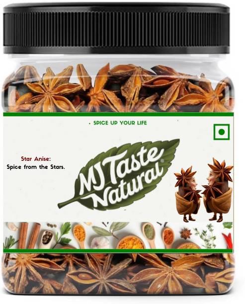 MJTASTENATURAL Star Anise I Badiyan I Chakri Phool Natural