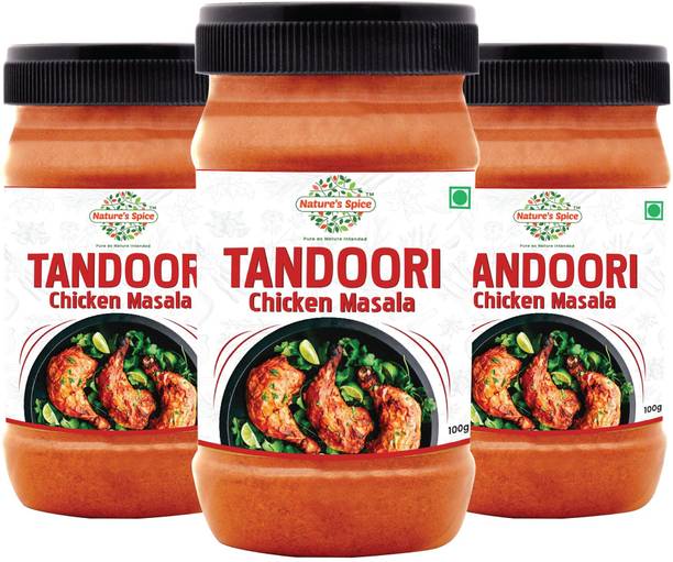 Nature's Spice Tandoori Chicken Masala - 300 Grams, Combo Pack of 3 x 100 Grams