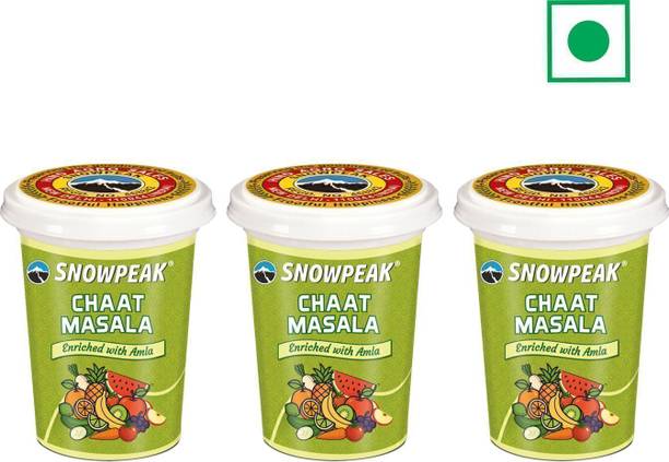SNOWPEAK Chaat Masala with Amla, Chatpata Tangy Masala Powder for Fruits & Snacks