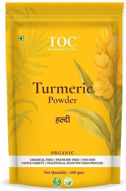 The Organic Citizen Salem Variety Organic Turmeric Powder - Hand Pounded, High Curcumin