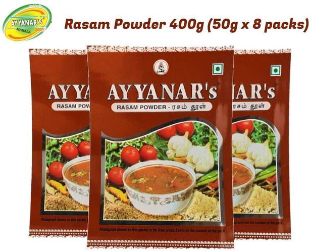 Ayyanar's Rasam Powder 400g (Organic Rasam Masala | No added Preservatives/Artificial Colours)