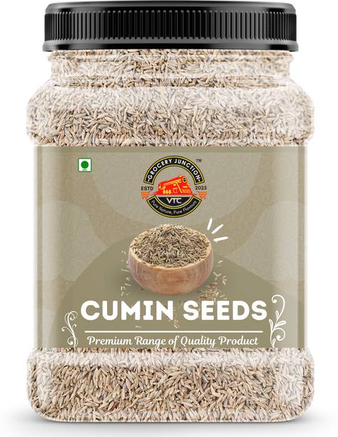 Grocery Junction Pure Cumin Seeds (Jeera) - Premium Quality Whole Spice