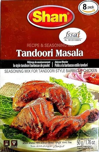 SHAN Tandoori Masala, 1.76 oz ℮ 50 g, 6 Pack