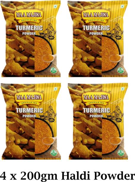 MAAMAJISA 100% Pure Natural Organic Turmeric Haldi Powder for Eating, Drinking, Cooking