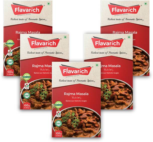 Flavarich Rajma Masala, Pack of 5, 100 Grams each