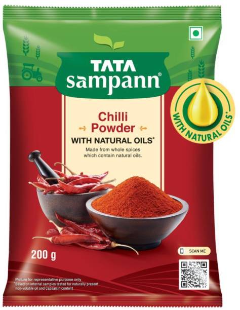 Tata Sampann Chilli Powder with Natural Oils, Lal Mirchi Powder